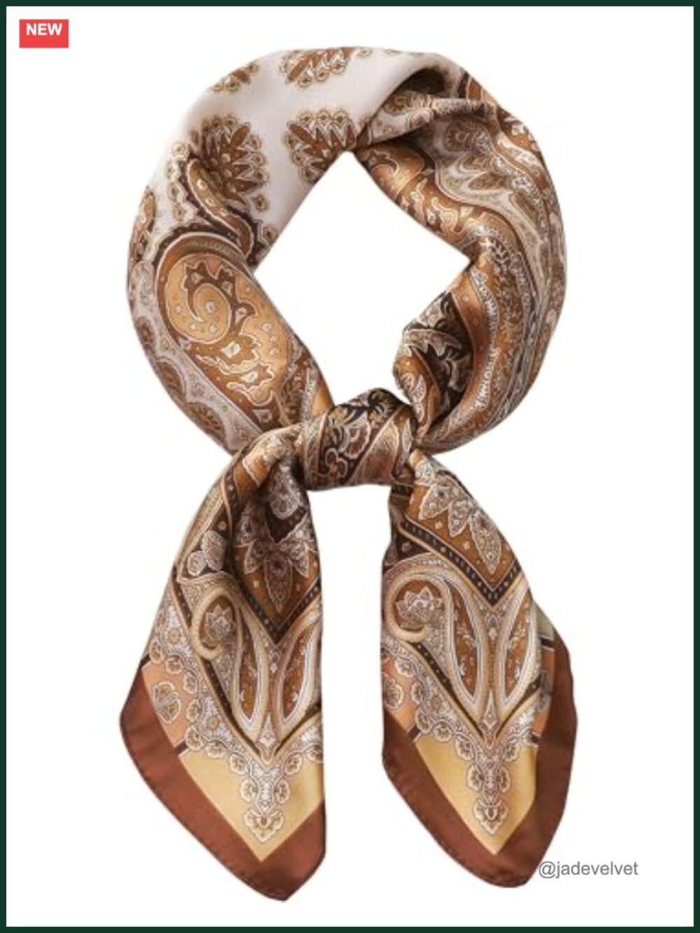 Satin Silk Look Square Scarf for Women Men 27.5" Headscarf Neck Scarf Bandana